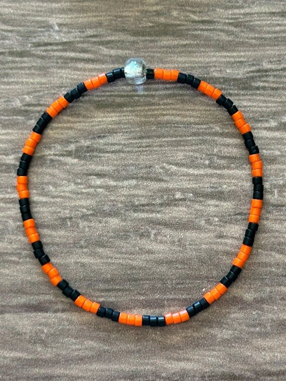 NEW Set of SEVEN (7) Handmade Stretch Bracelets Halloween